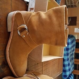 Free People Vienna ankle Boot -color luggage